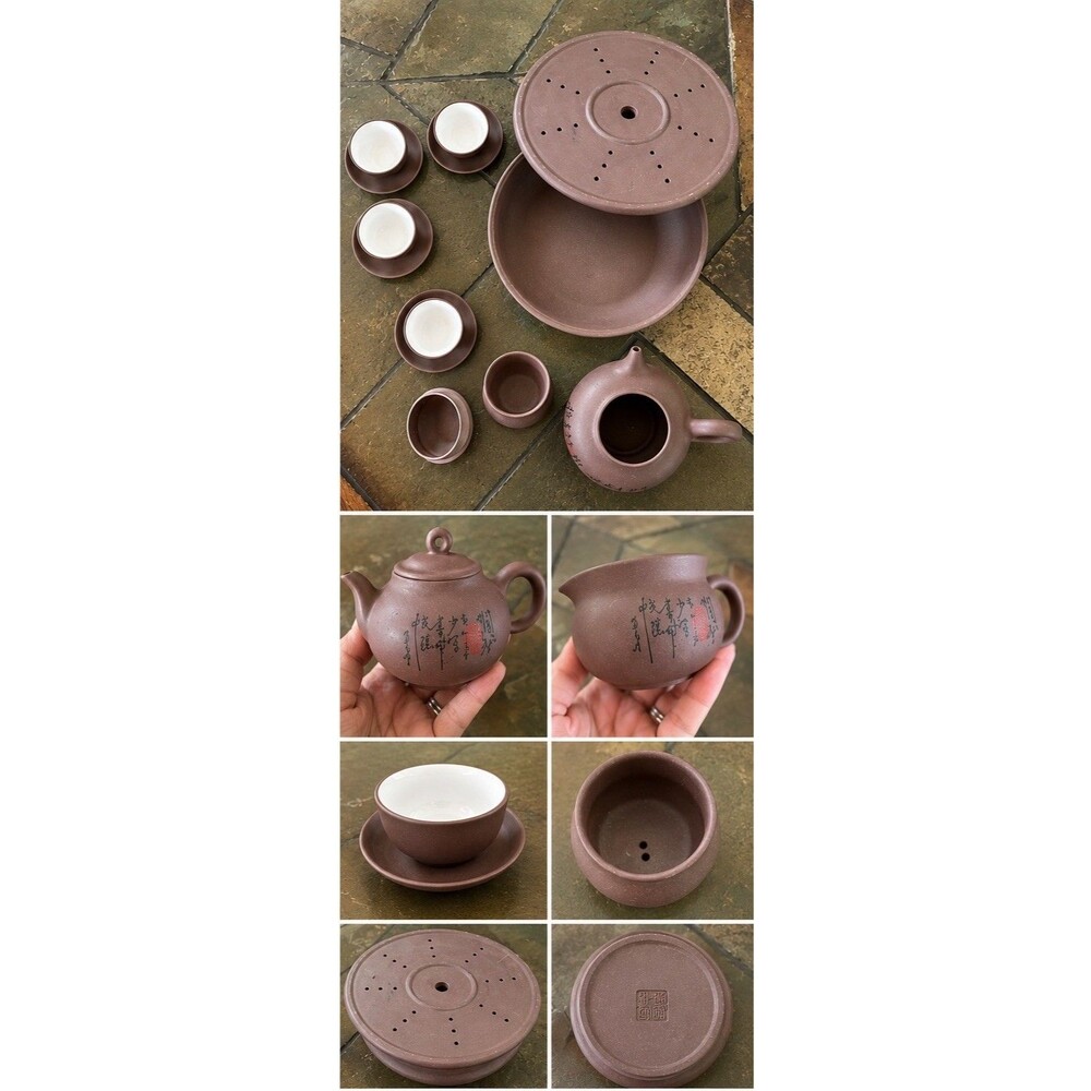 Yixing-Style Purple Clay Gongfu Tea Set